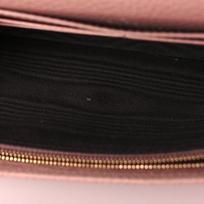 Gucci Dollar Calfskin Mini GG Marmont Chain Wallet Perfect Pink 10 of 10
