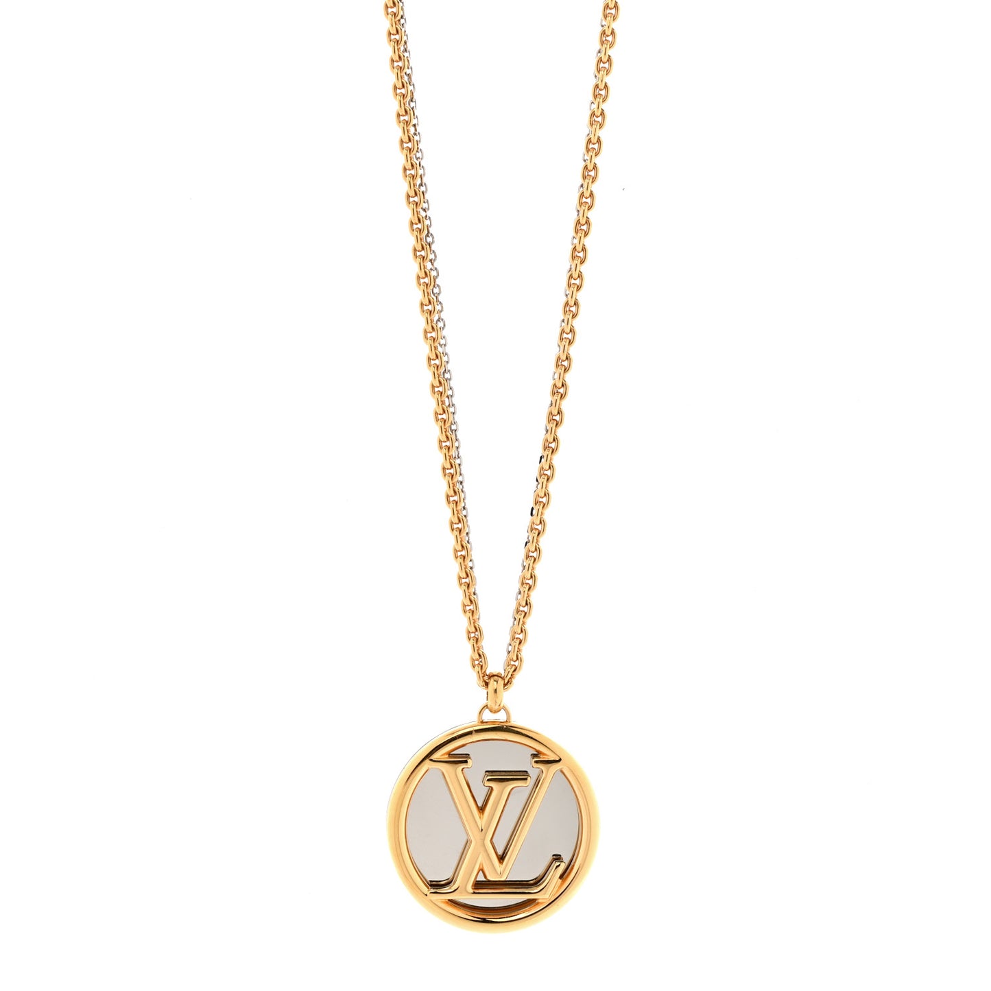 Louise Long Necklace Gold