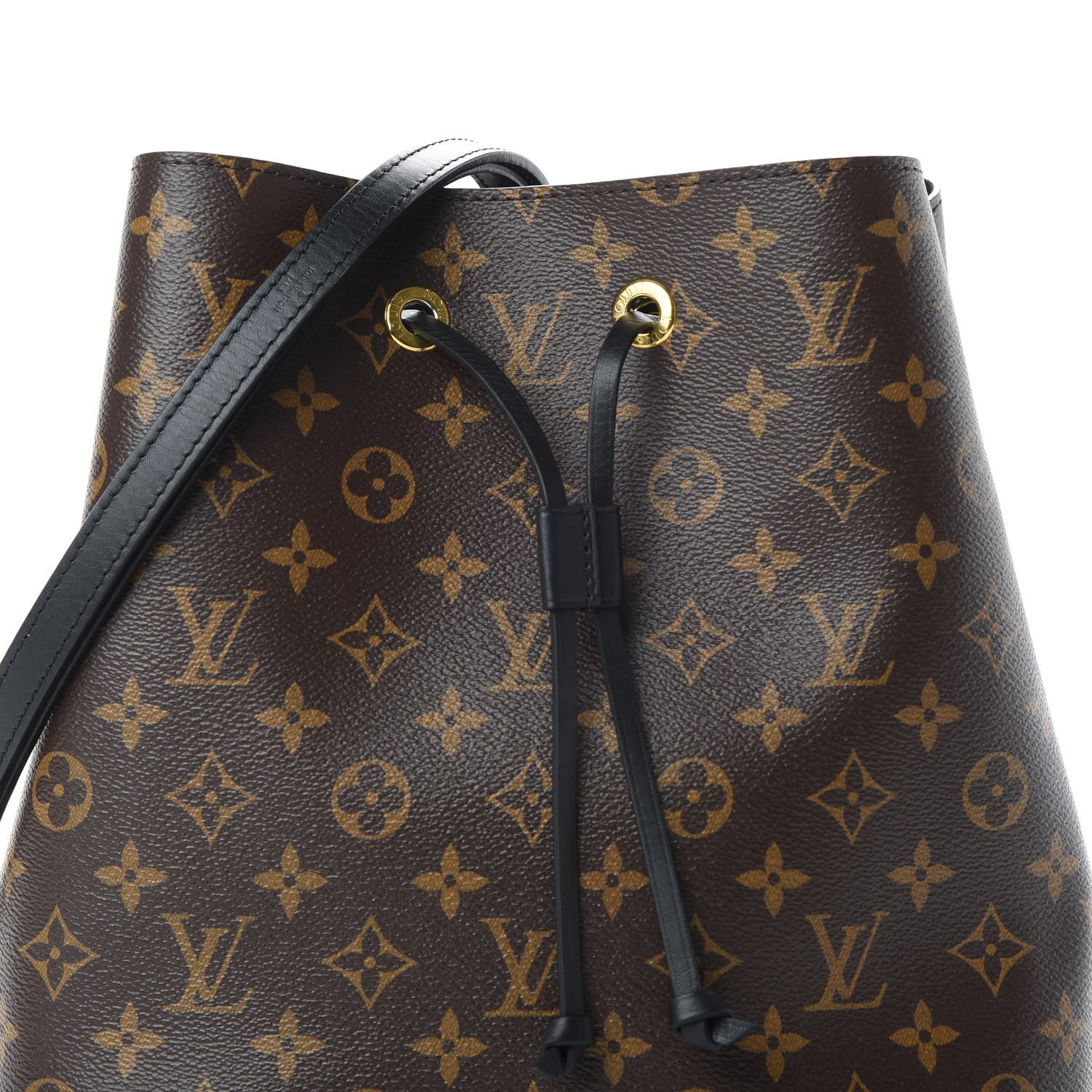 Louis Vuitton Monogram Neonoe MM Black 8 of 10