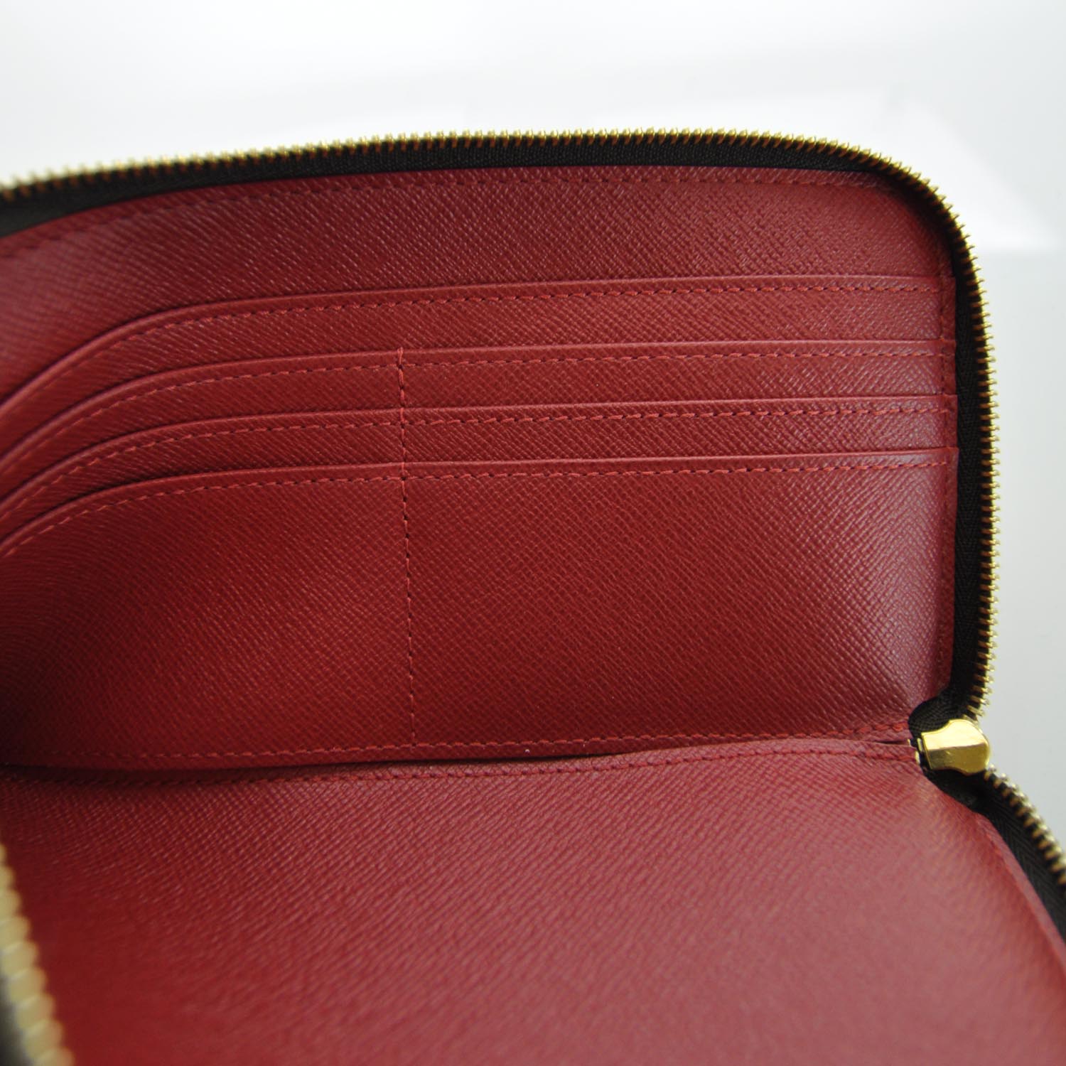 Louis Vuitton Damier Ebene Complice Trunks and Bags Wallet Red 10 of 12