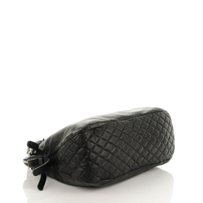 Jimmy Choo Lambskin Large Blake Boho Biker Bag Black 4 of 8