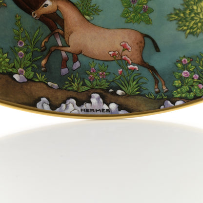 Hermes Porcelain Cheval D'Orient Tart Platter 6 of 7