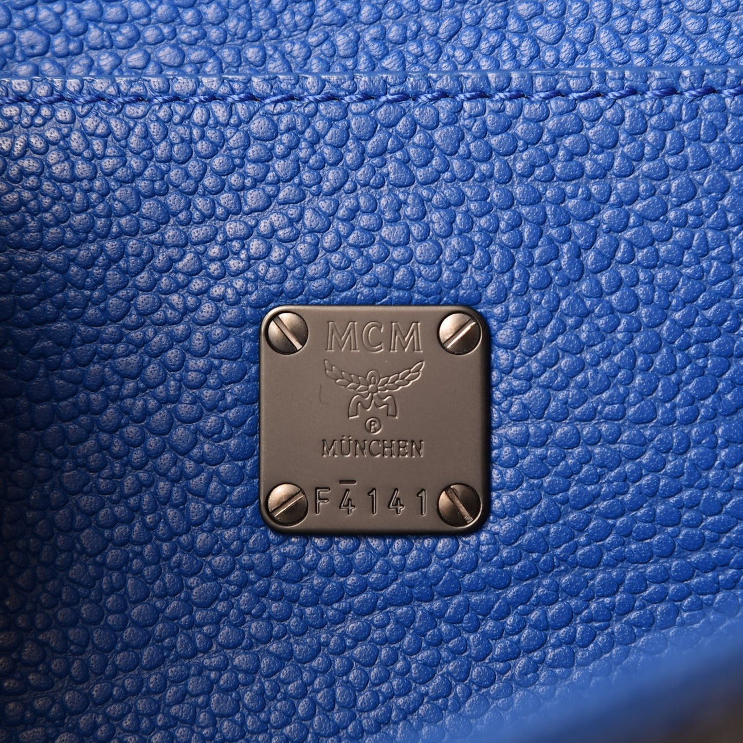 Visetos Kira Drawstring Bag Black Blue