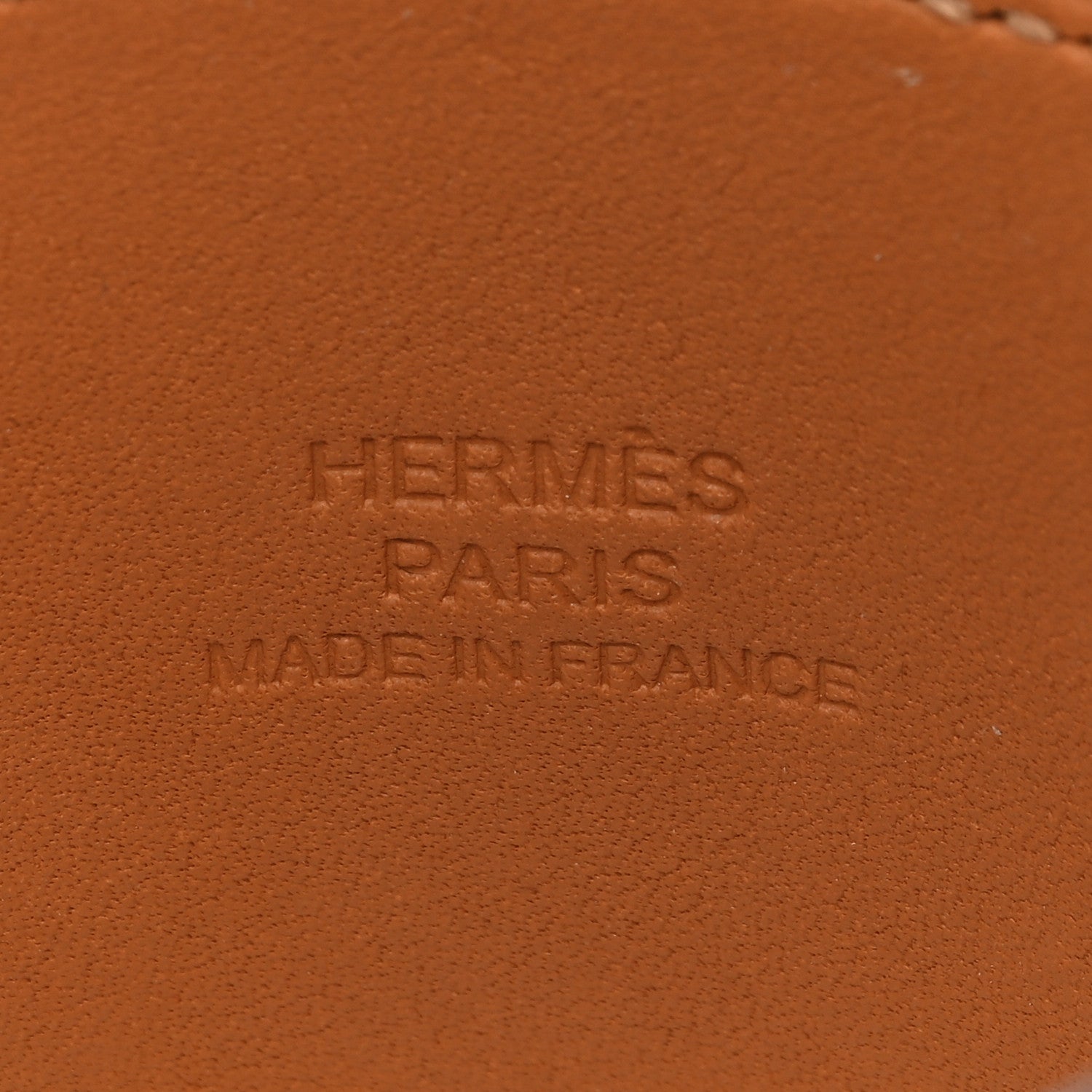 Hermes Barenia Collier De Chien CDC Bracelet S Fauve 4 of 7
