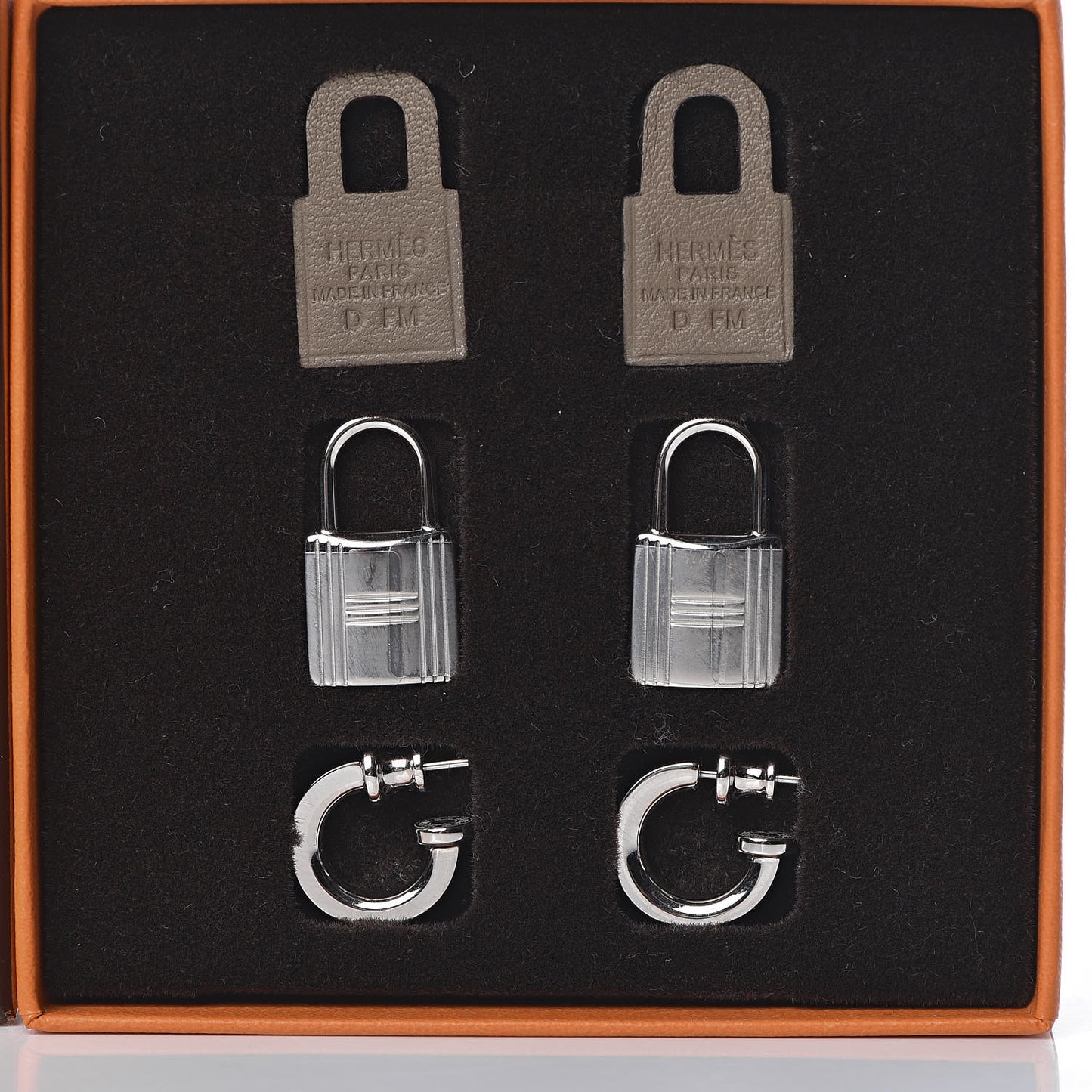 Palladium Swift O'Kelly Earrings Etoupe