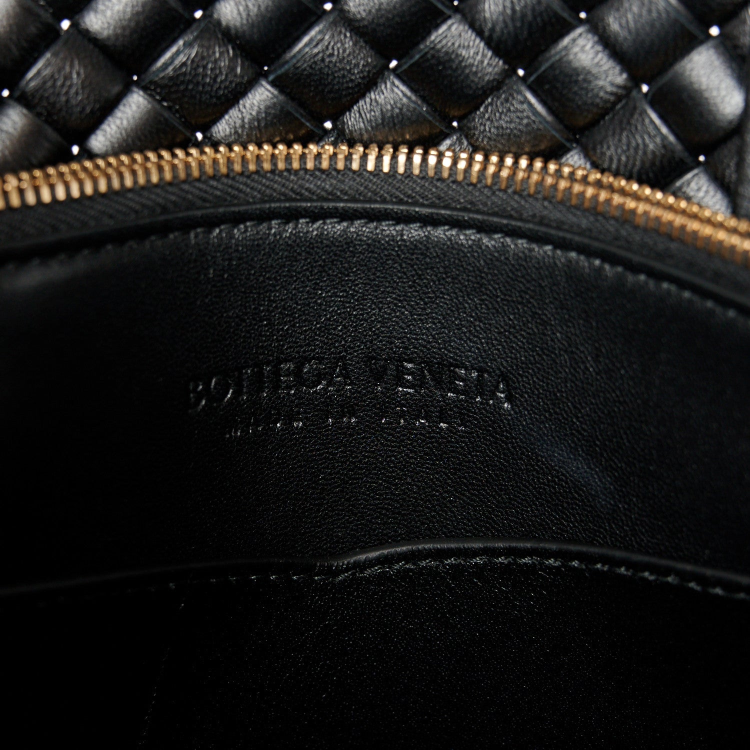 Bottega Veneta Nappa Intrecciato Patti Top Handle Bag Black 6 of 11