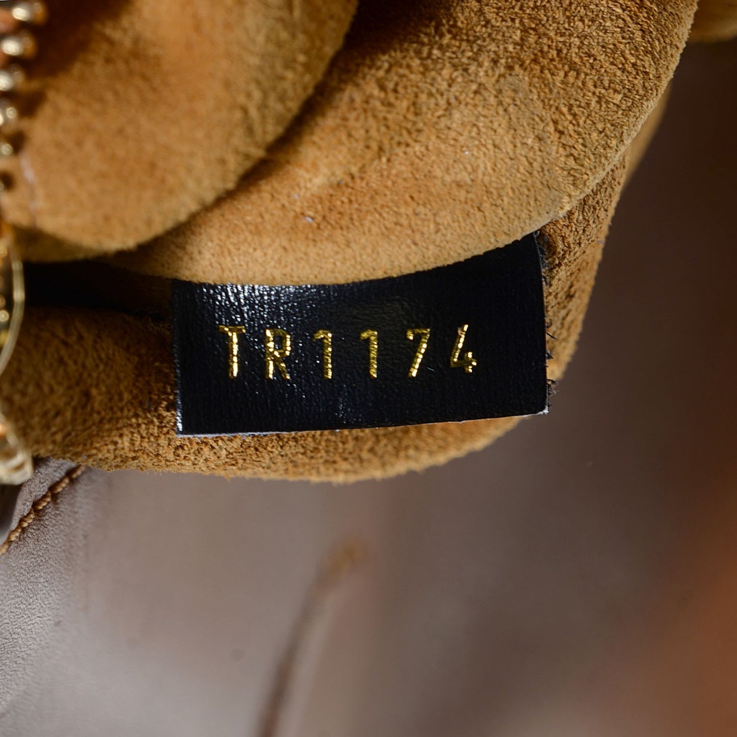 Monogram Cuir Orfevre Tote W PM Noisette