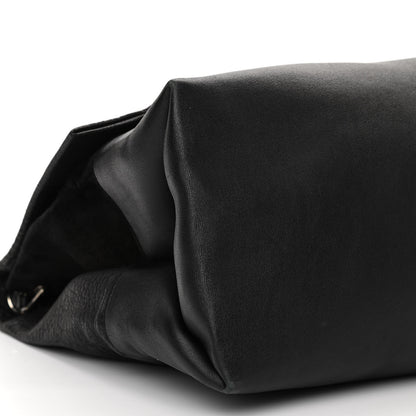 Celine Shrunken Lambskin All Soft Shoulder Bag Black 8 of 14