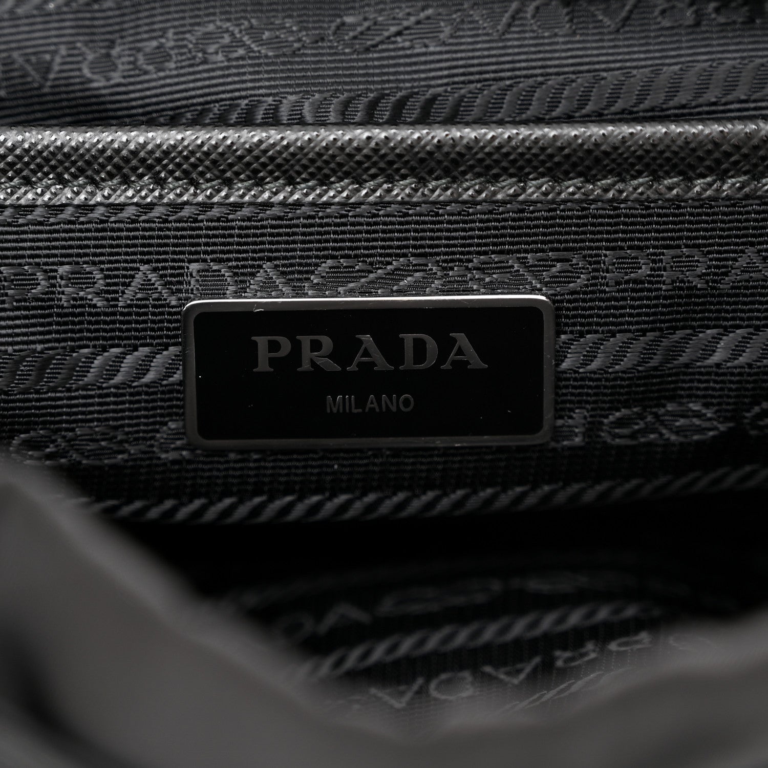 Prada Tessuto Nylon Vela Small Backpack Black 6 of 10