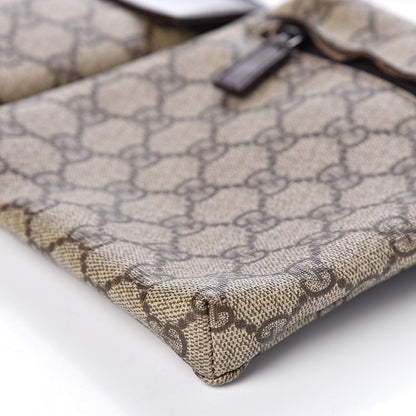 Gucci GG Plus Monogram Double Pocket Belt Bag Dark Brown 12 of 12