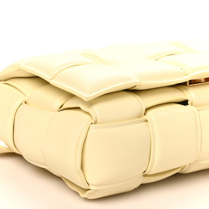 Bottega Veneta Nappa Maxi Intreccio Padded Cassette Crossbody Bag Ice Cream 7 of 8