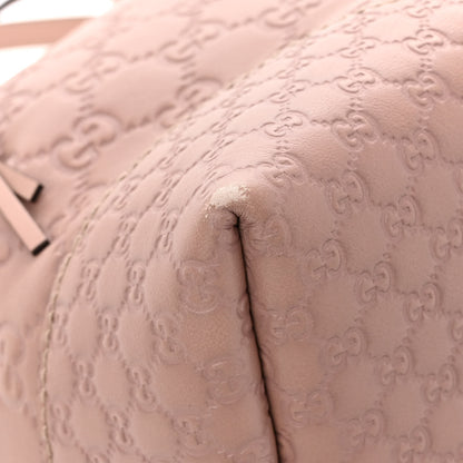 Gucci Guccissima Medium Bree Foldover Tote Soft Pink 11 of 11