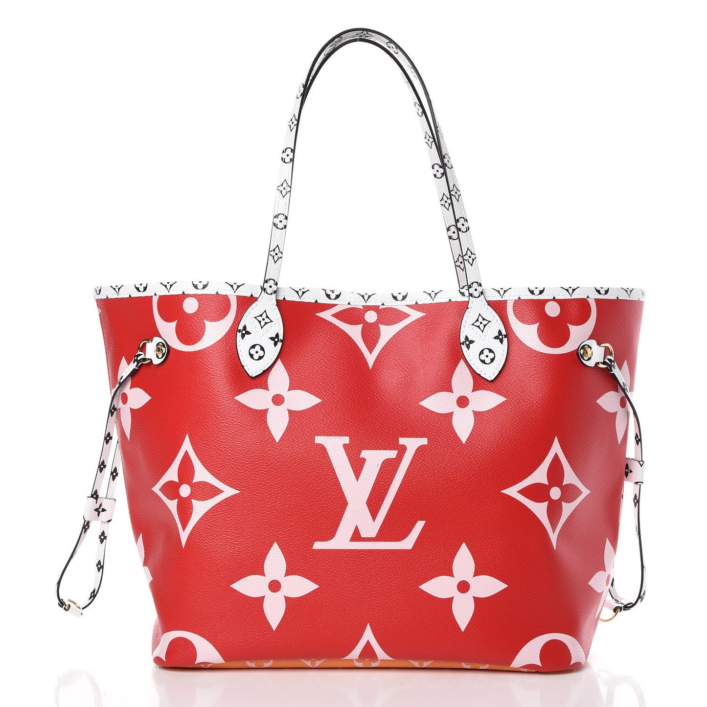 Monogram Giant Neverfull MM Rouge