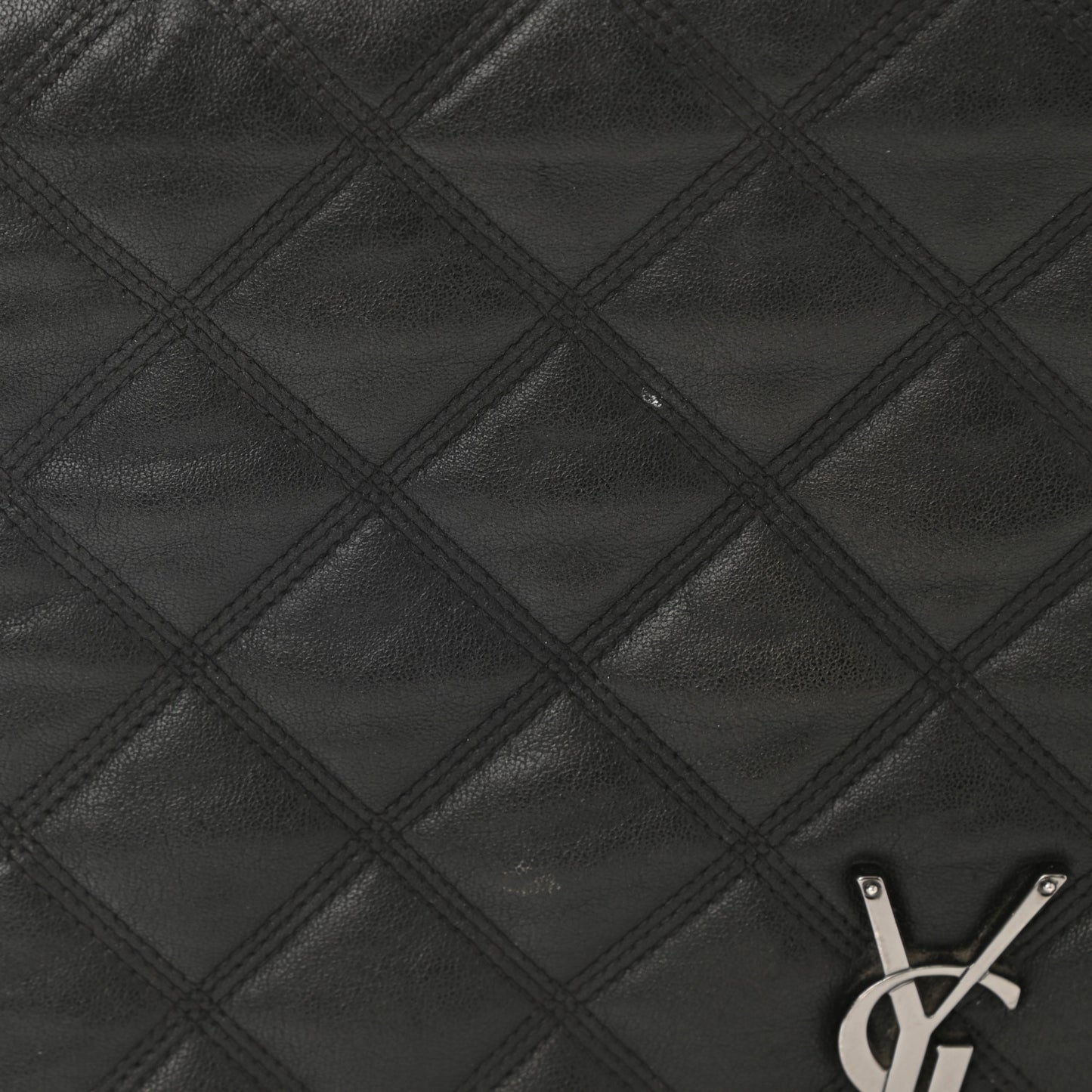 Lambskin Quilted Small Becky Chain Bag Black