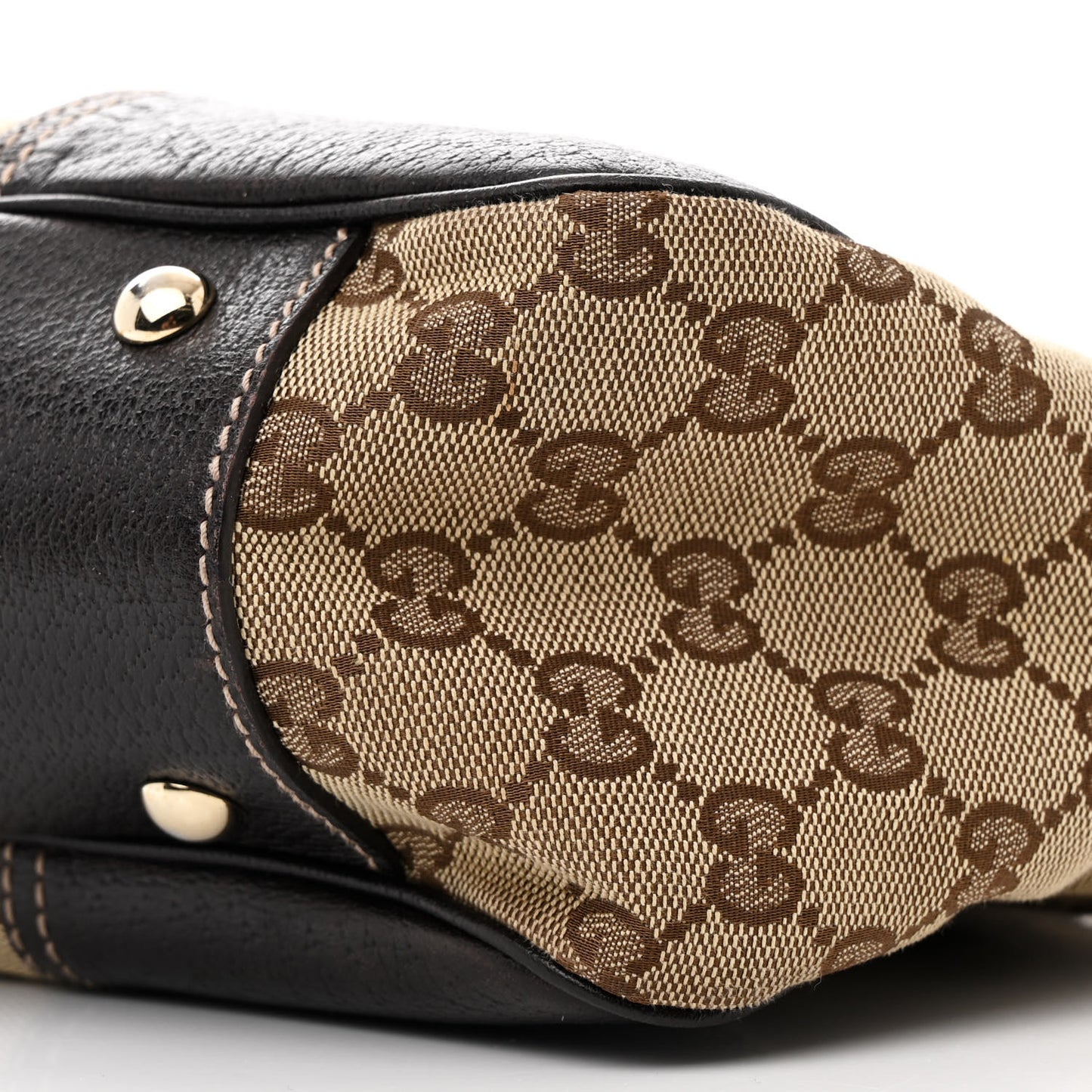 Monogram Medium Princy Tote Dark Brown
