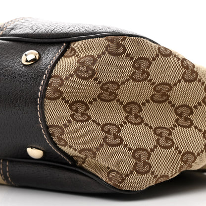 Gucci Monogram Medium Princy Tote Dark Brown 10 of 10