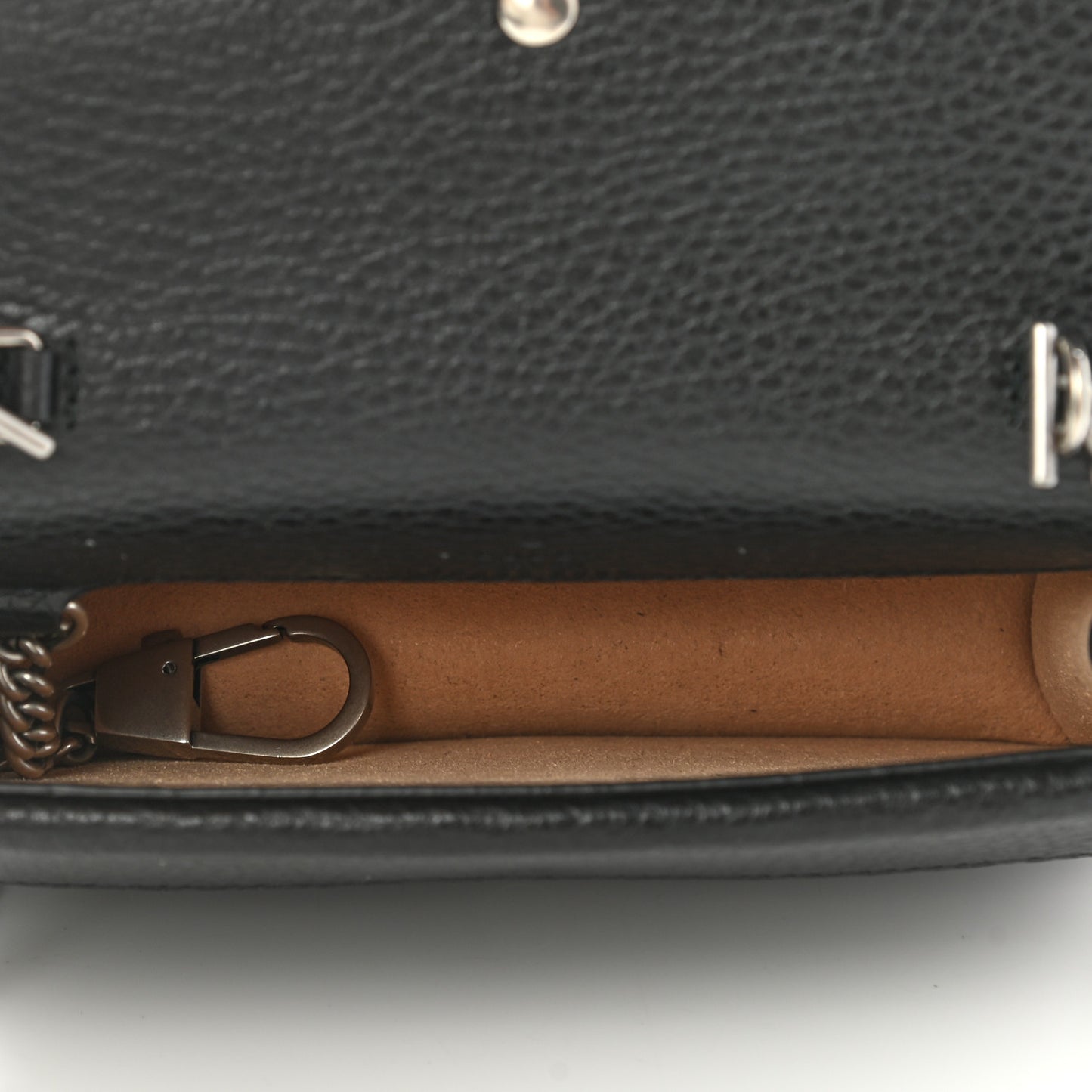 Calfskin Super Mini Dionysus Shoulder Bag Black