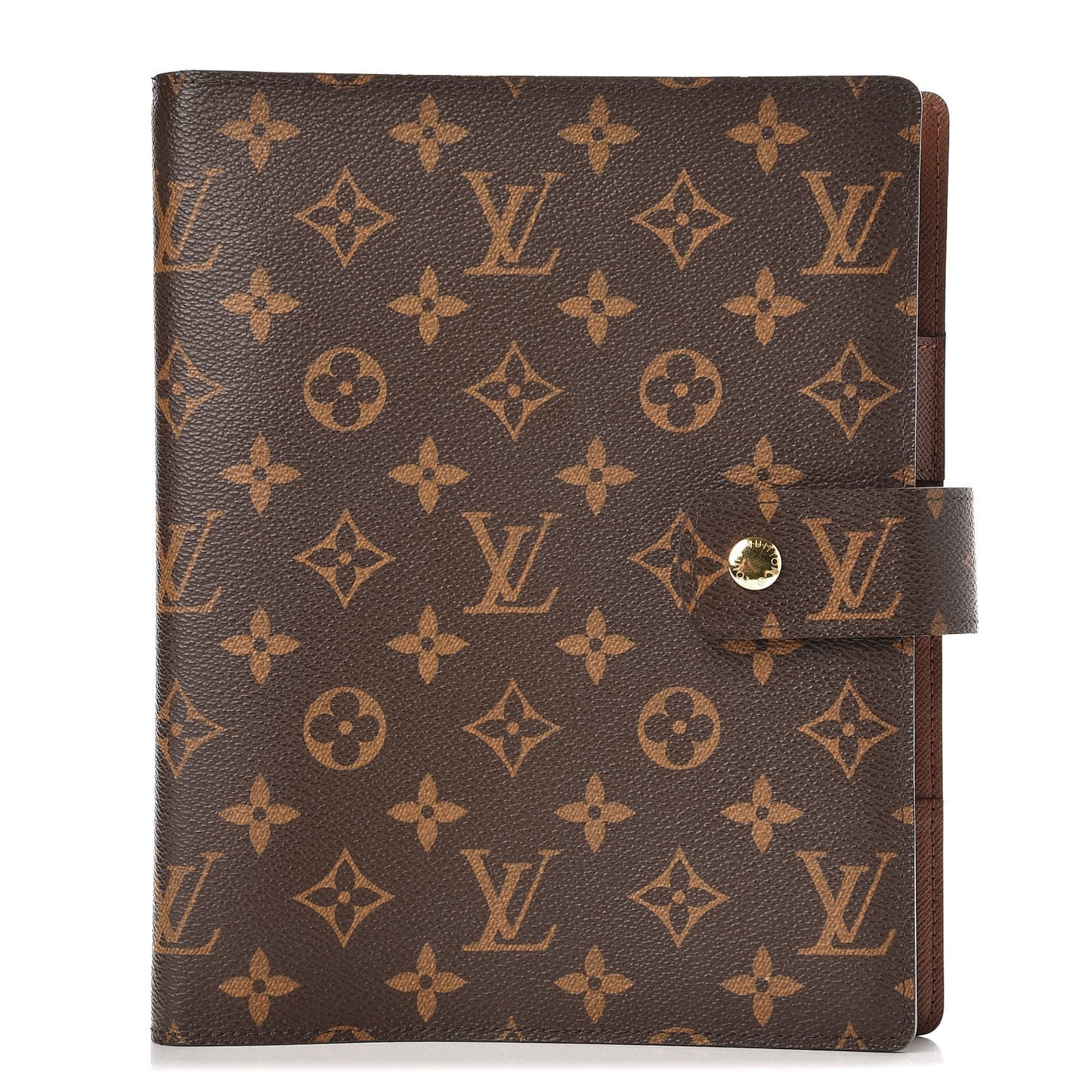 Monogram Large Ring Agenda Cover