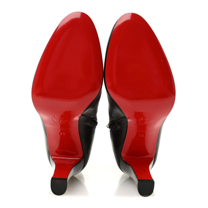 Christian Louboutin Calfskin Miss Tack Booty 85 Ankle Boots 36 Fondente 6 of 8