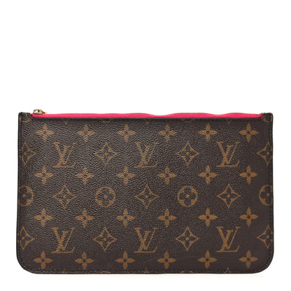 Louis Vuitton Monogram Neverfull MM GM Pochette Pivoine 1 of 7