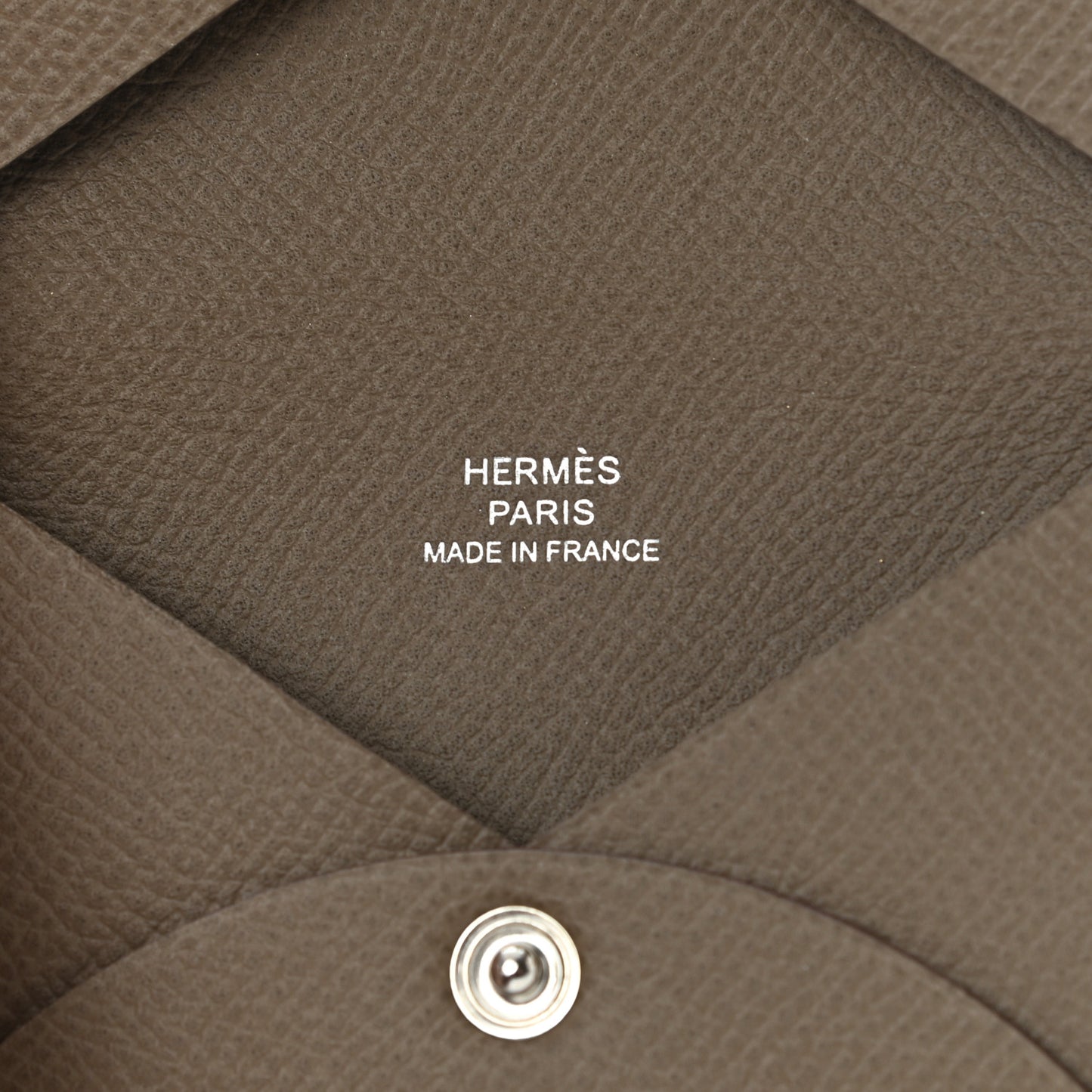 Epsom Calvi Card Case Etoupe