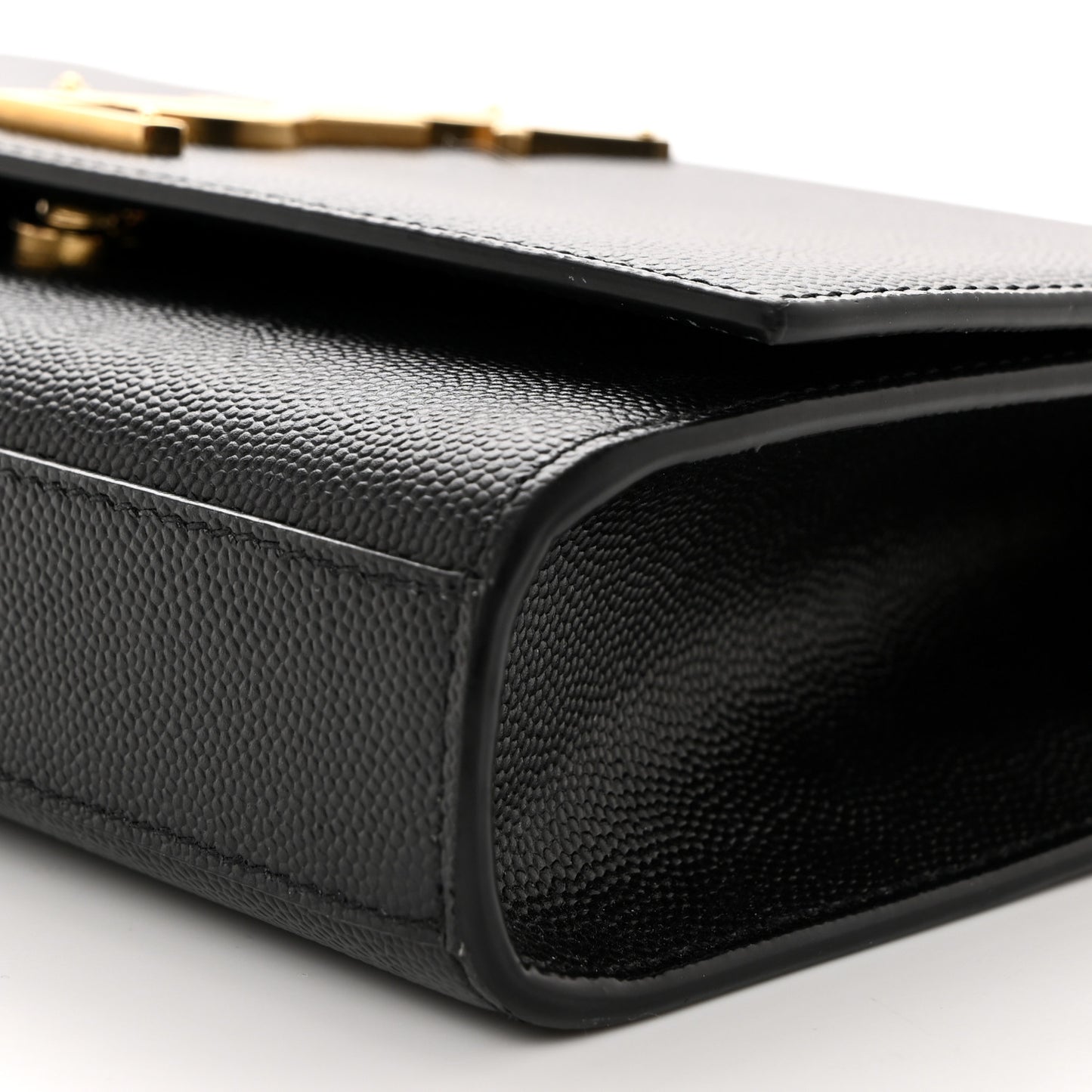 Grain De Poudre Small Classic Monogram Kate Satchel Black