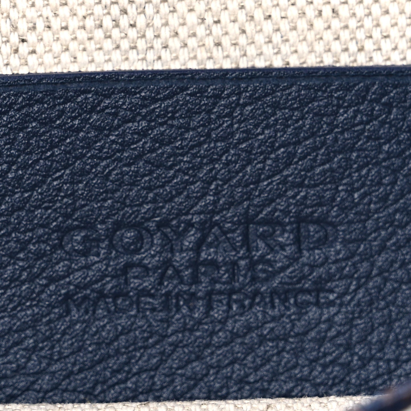 Goyardine Plumet Wallet Clutch Navy Navy