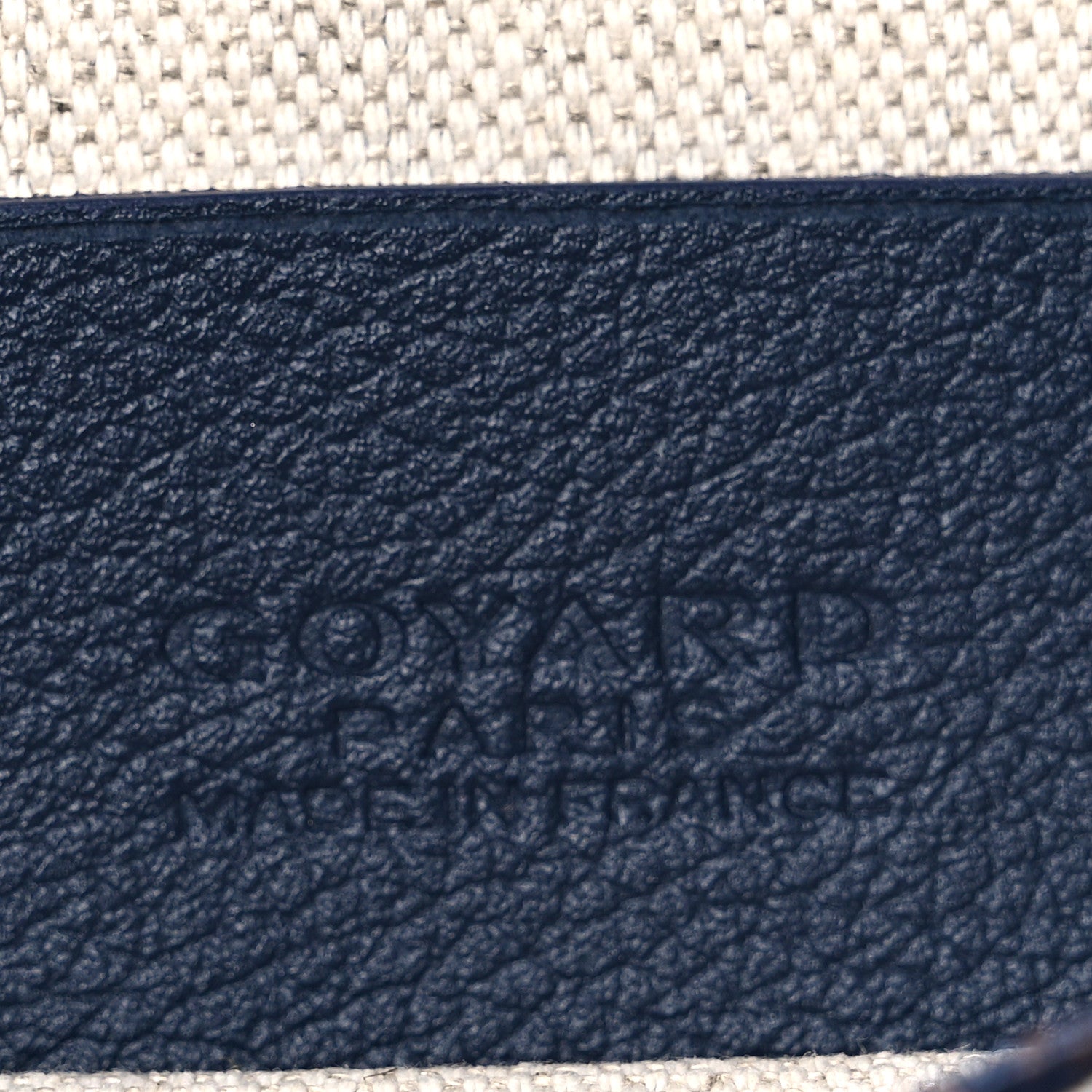 Goyard Goyardine Plumet Wallet Clutch Navy Navy 8 of 12