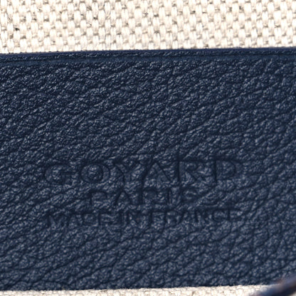 Goyard Goyardine Plumet Wallet Clutch Navy Navy 8 of 12