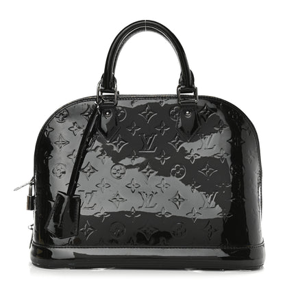 Louis Vuitton Vernis Alma PM Noir Magnetique 1 of 11