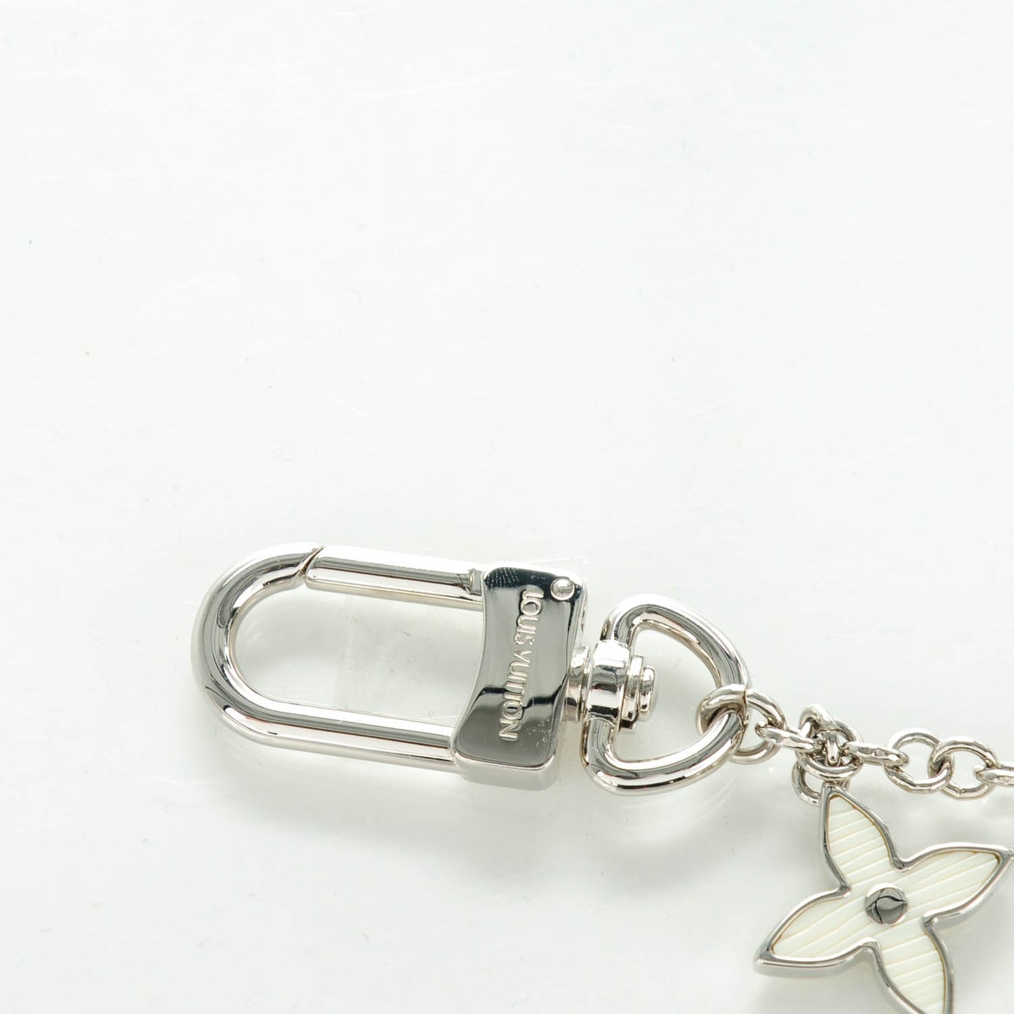 Fleur d'Epi Bag Charm Chain Ivory