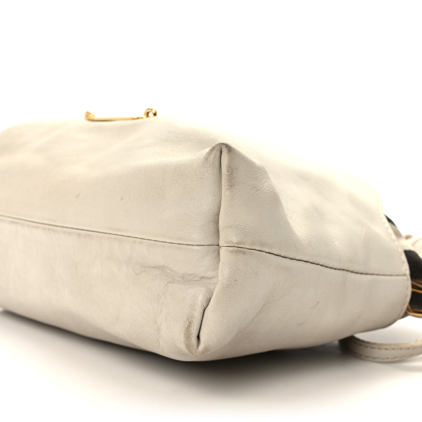 Derby Calfskin House Check Little Crush White