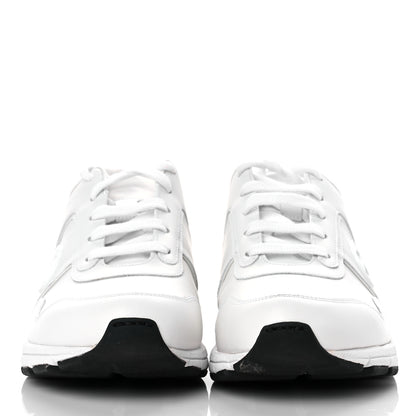 Gucci Calfskin Womens Interlocking G Sneakers 38 White 2 of 13