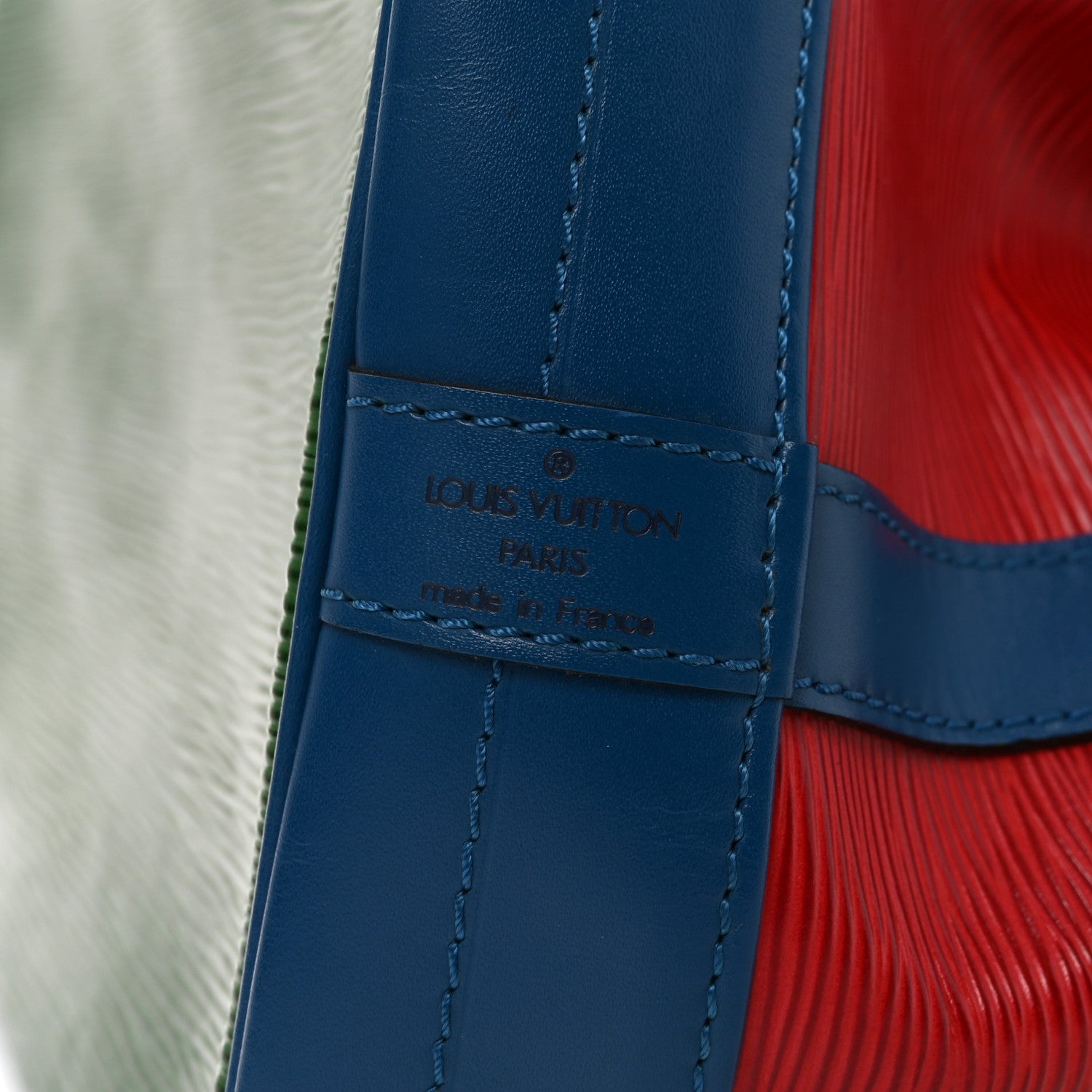 Louis Vuitton Epi Tri-Color Noe Castillan Red Toledo Borneo 6 of 9