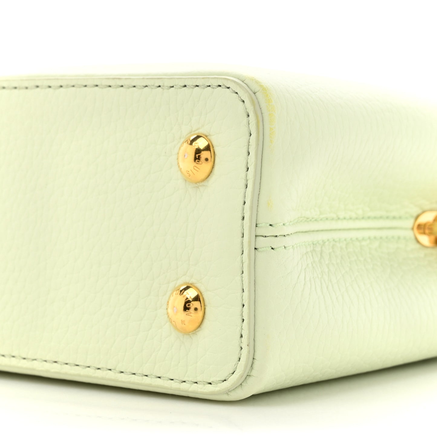 Taurillon Karung Mini Capucines Vert D'eau Green