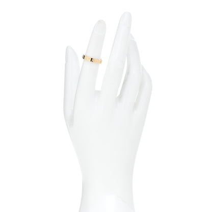 Cartier 18K Yellow Gold 3.5mm LOVE Wedding Band Ring 48 4.5 2 of 4