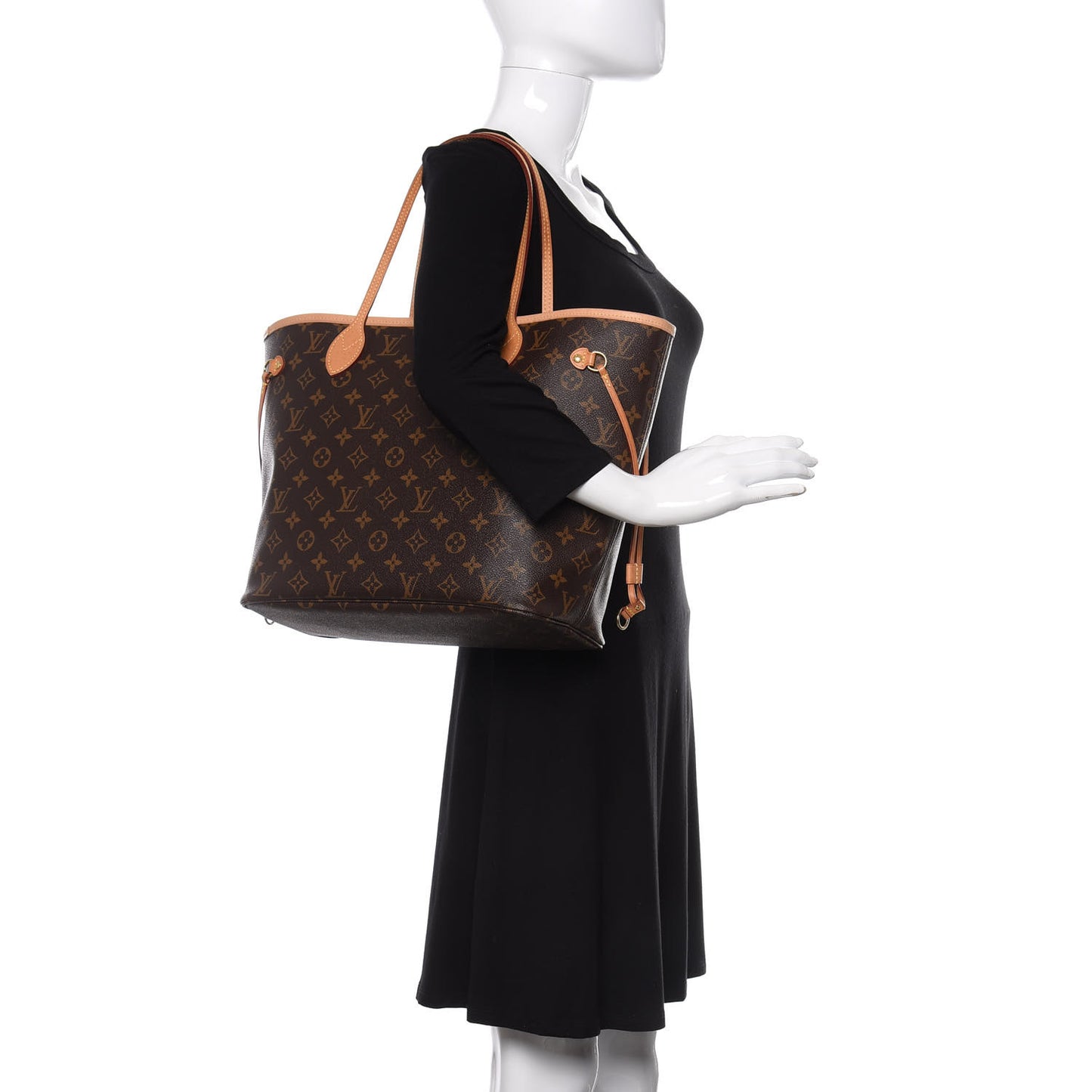 Monogram Neo Neverfull MM Cherry