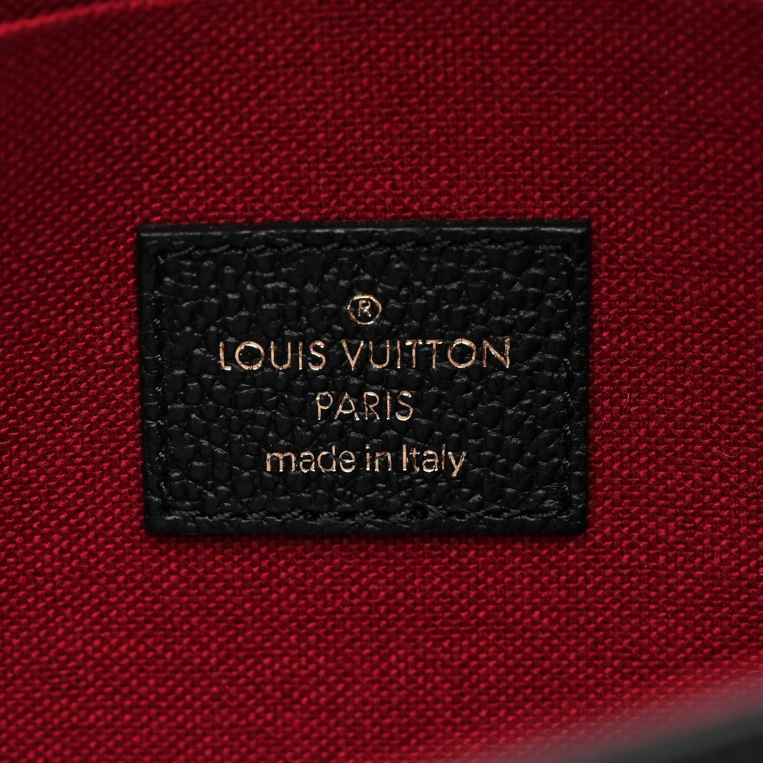 Louis Vuitton Empreinte Monogram Giant Felicie Pochette Black Beige 7 of 10