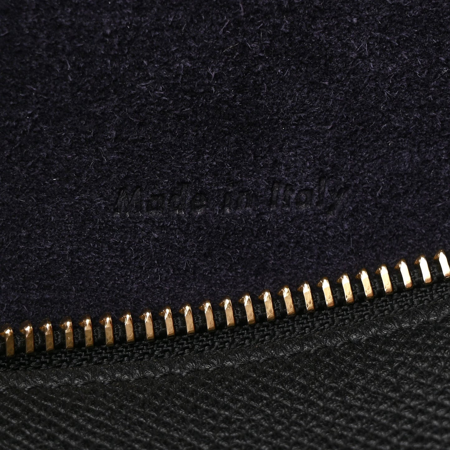 Grained Calfskin Mini Belt Bag Black