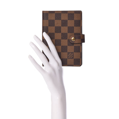 Louis Vuitton Damier Ebene Small Ring Agenda Cover 2 of 6