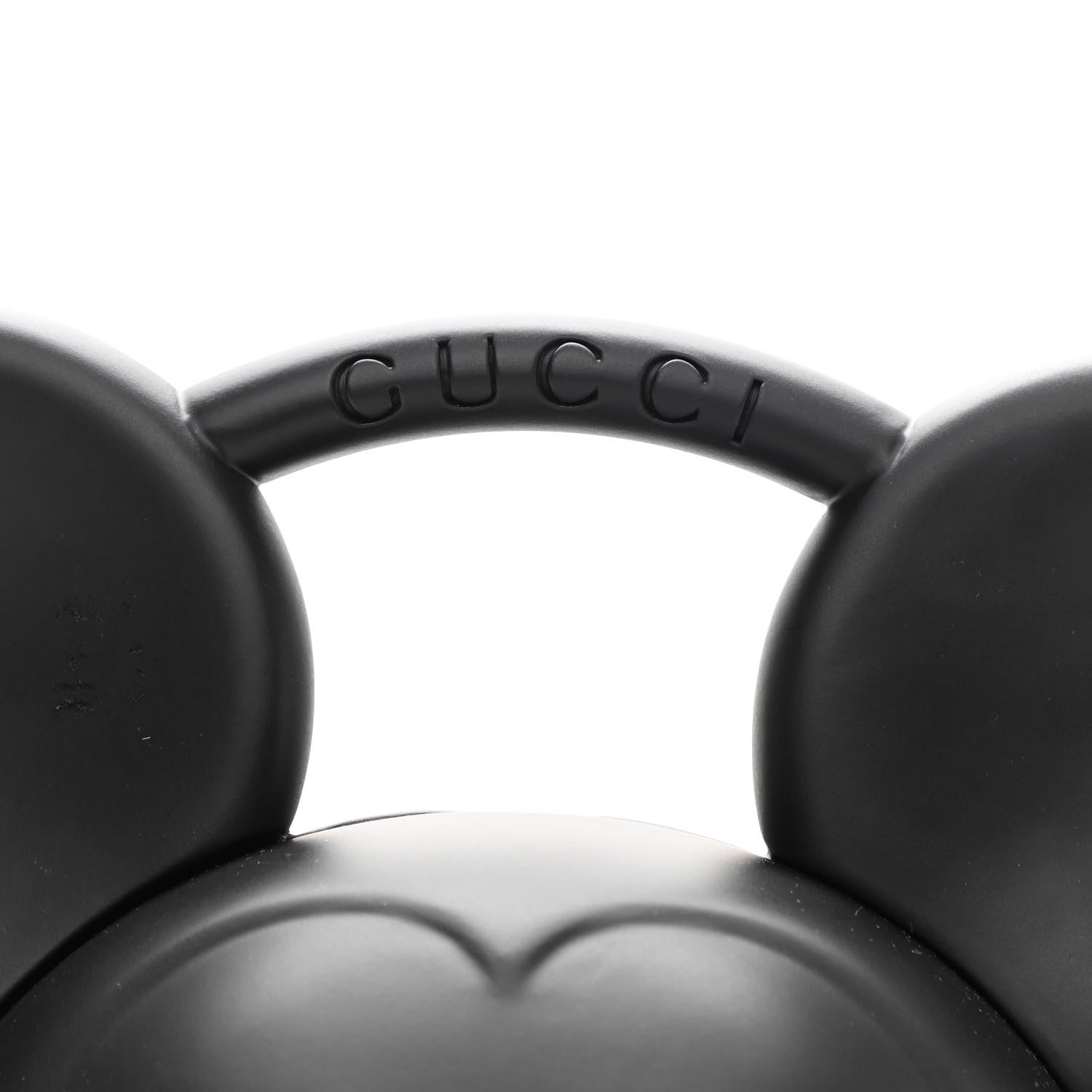 Gucci X DISNEY Plastic Mickey Mouse Top Handle Bag Matte Black 5 of 10