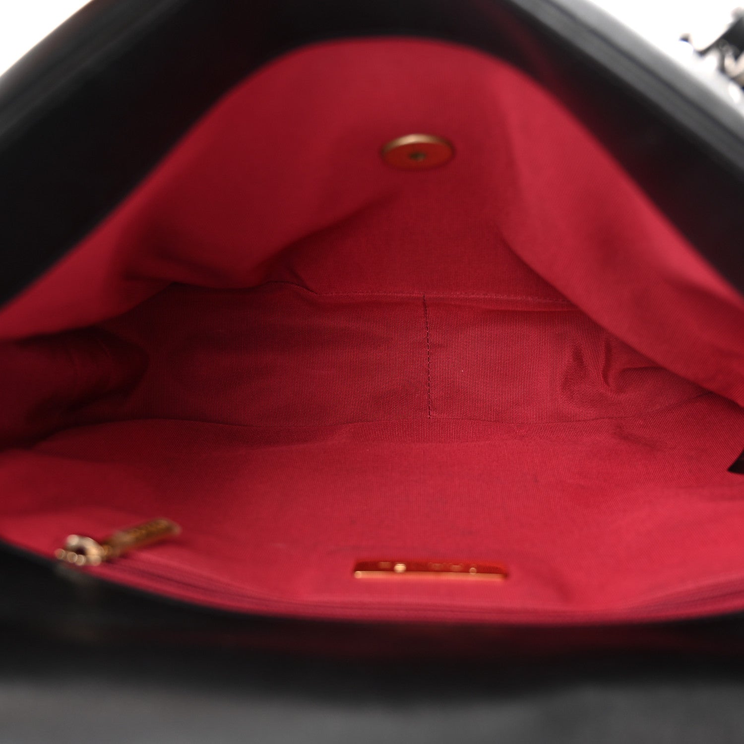 Chanel Lambskin Quilted Large Chanel 19 Flap Black 5 of 10