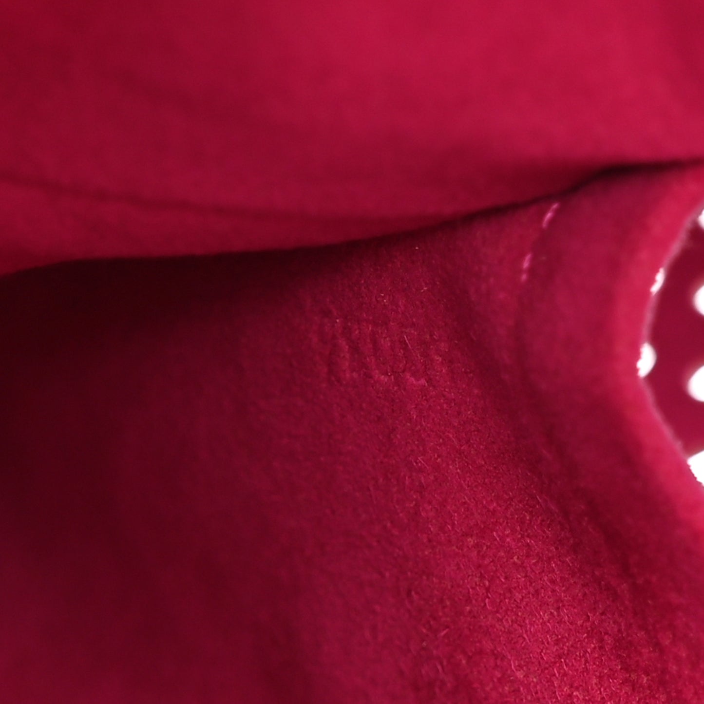 Monogram Perforated Musette Fuchsia