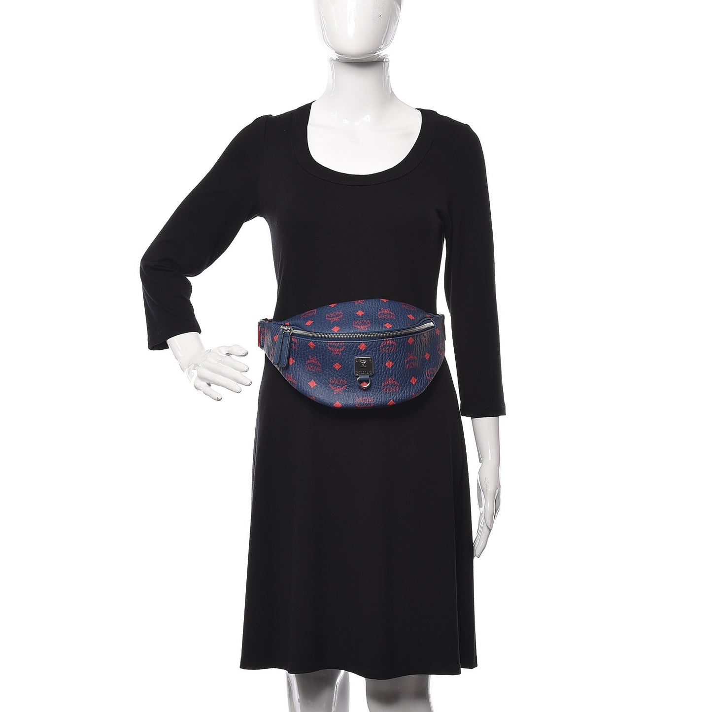Visetos Small Fusten Belt Bag Deep Blue Sea