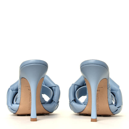 Bottega Veneta Nappa Maxi Intrecciato Lido Mule Sandals 39.5 Ice 5 of 7