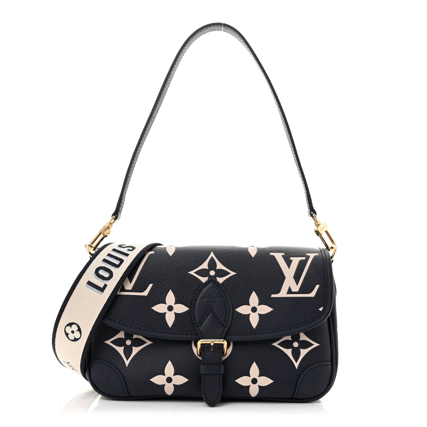 Louis Vuitton Empreinte Giant Monogram Diane Navy Creme 1 of 10