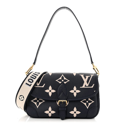 Louis Vuitton Empreinte Giant Monogram Diane Navy Creme 1 of 10