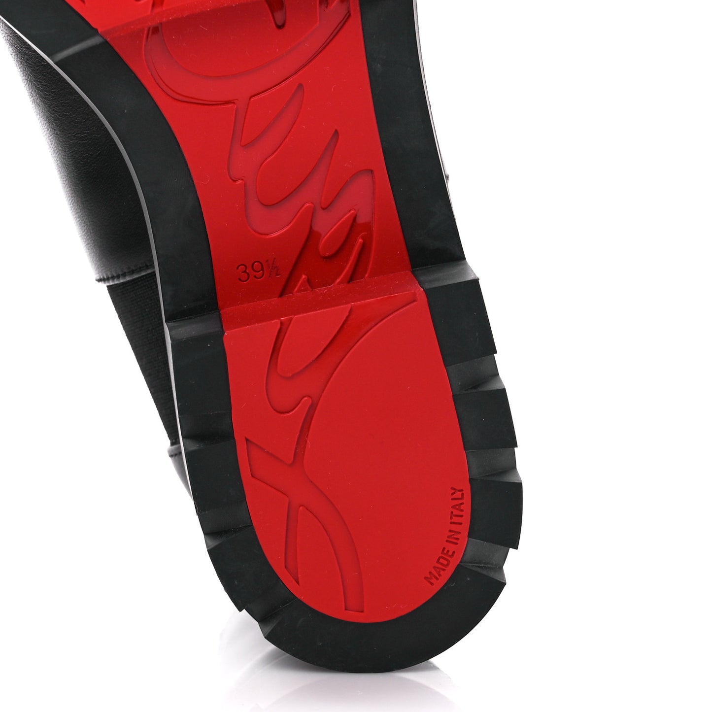 Calfskin Ingrassato Flat Chelsea Booties 39.5 Black
