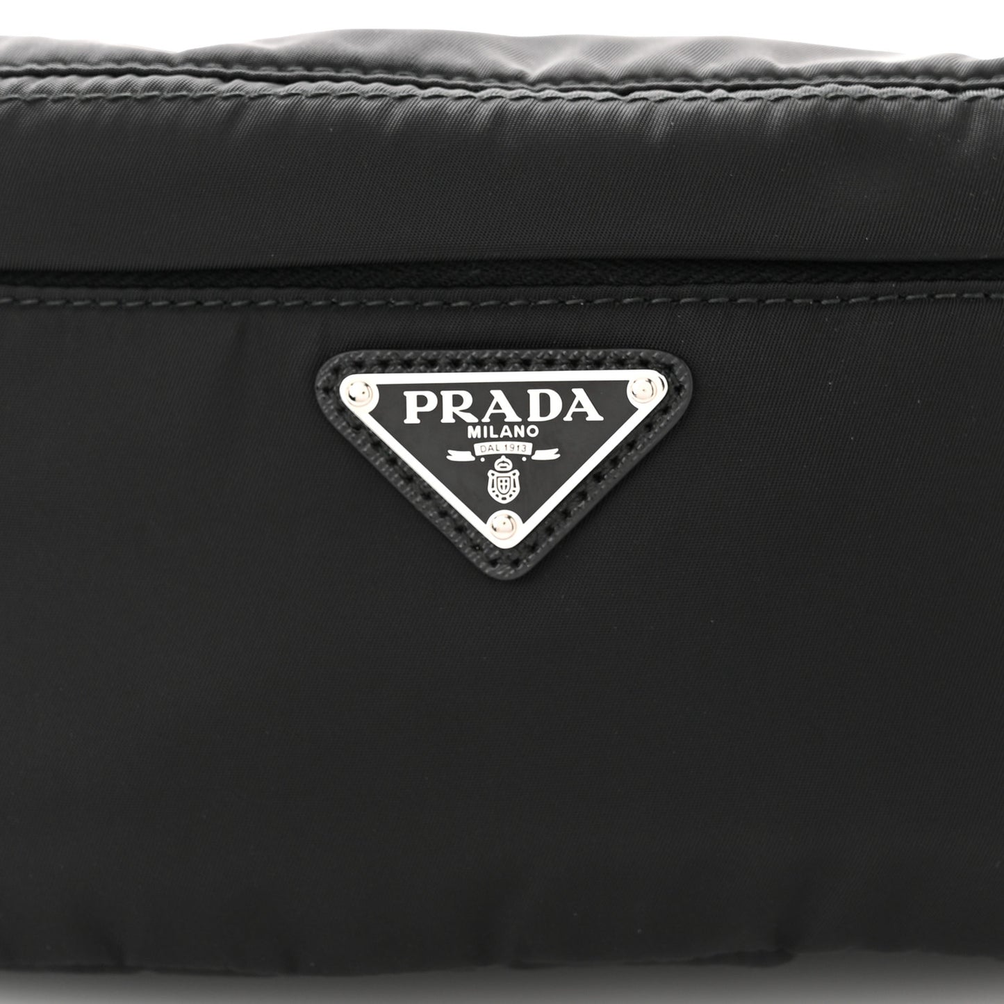 Re-Nylon Belt Bag Black