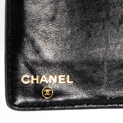 Chanel Caviar CC French Wallet Black 6 of 8